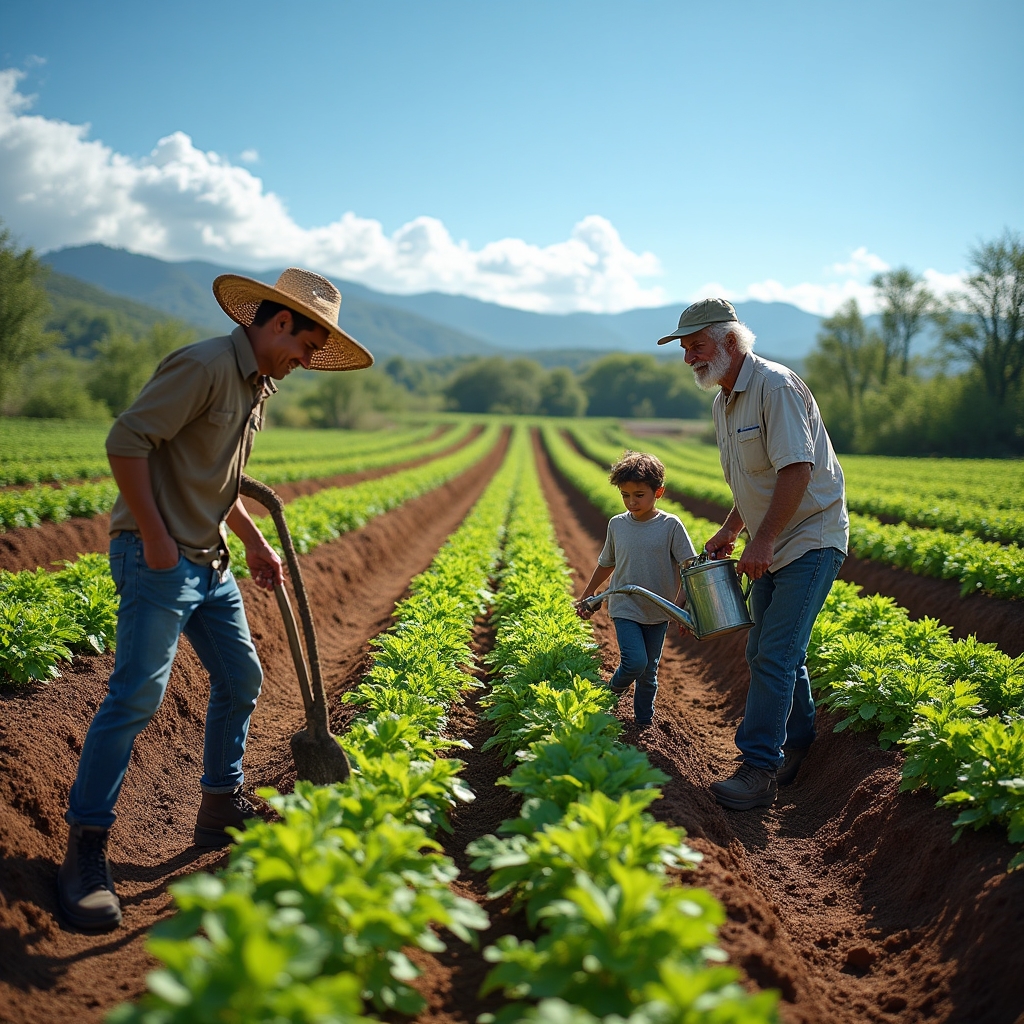 Participants in Sembrando Vida program